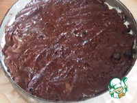 Шоколадный пирог с черникой ингредиенты