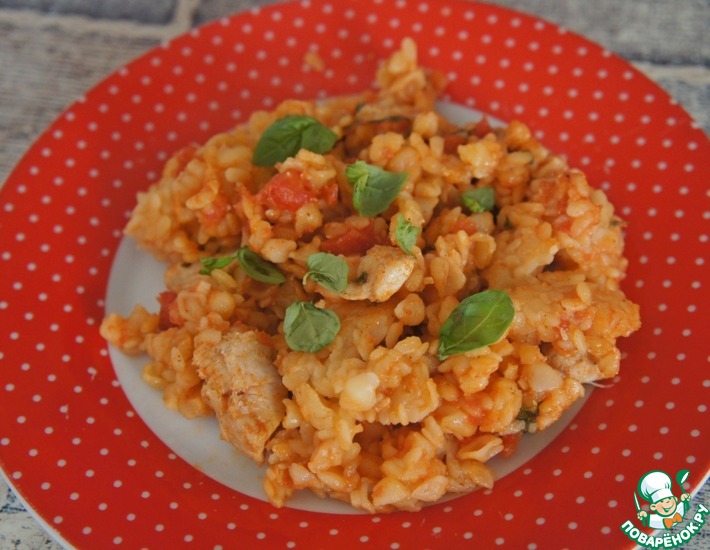Рецепт: Юветси с курицей Рецепт: Юветси с курицей