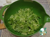 Весенний зеленый салат ингредиенты