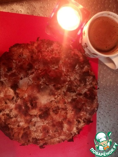 Пирог насыпной яблочный от HELENA D