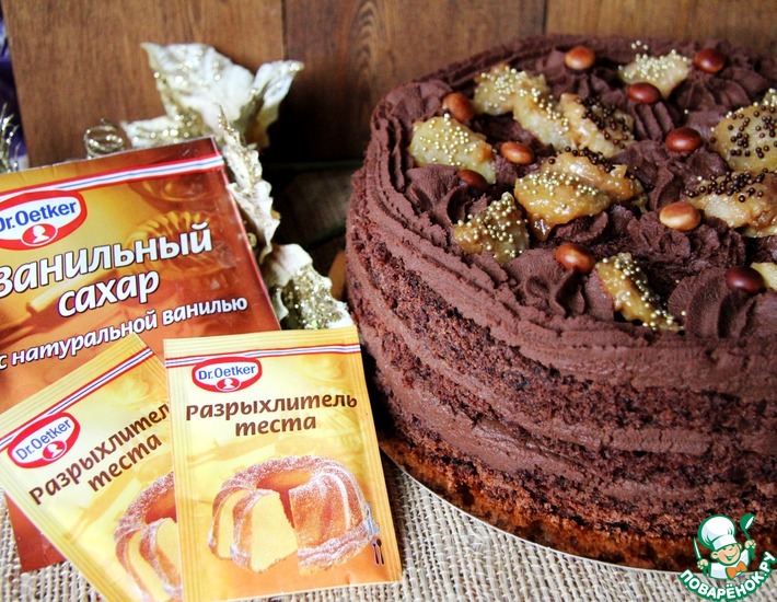 Простой и быстрый шоколадный торт с бананами - рецепт автора Отчаянная Французская Домохозяйка