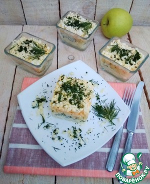 Салат Французский Яблоко Салат Французский Яблоко