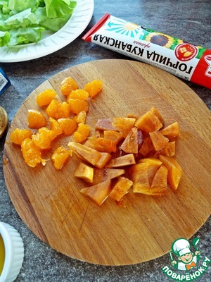 Салат с хурмой - простые и вкусные рецепты