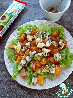 Салат с хурмой - простые и вкусные рецепты