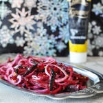 Салат из свеклы с горчицей