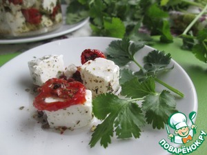 Бутерброды с творожным сыром и вялеными помидорами — рецепт с фото пошагово