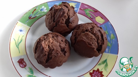 Шоколадные маффины "нежность"