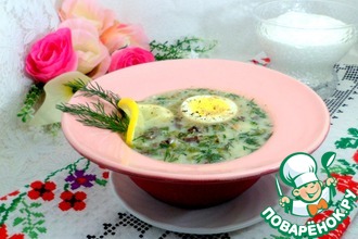 Рецепт: Греческий пасхальный суп Классический