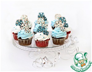 Миндальные капкейки с ванильным кремом