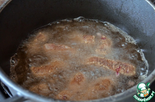 Печень куриная во фритюре рецепт с фото