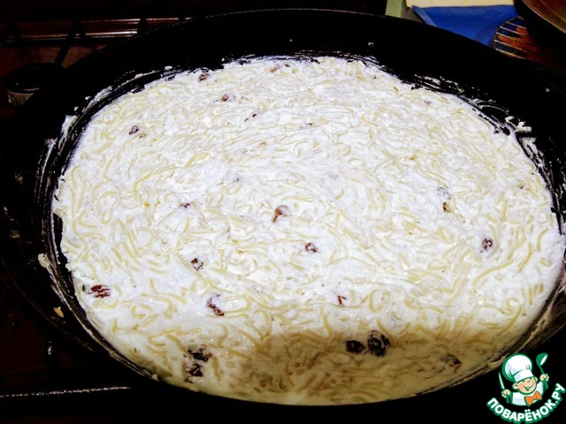 запеканка из творога на плите