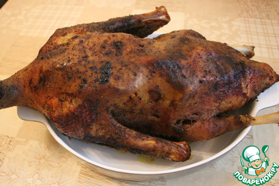 Гусь новогодний