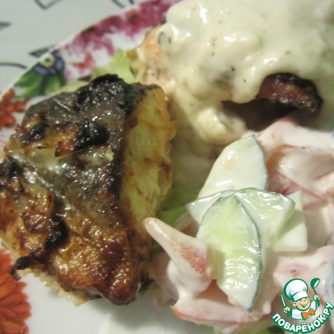 Запеченная скумбрия