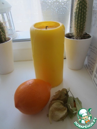 Находки дня - азербайджанский лимон и физалис, красавчики