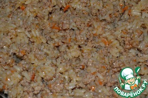 Рис с куриным фаршем на сковороде — рецепт с фото пошагово