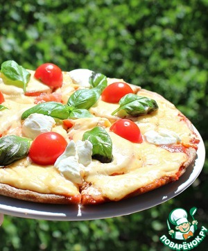 Пицца 4 сыра рецепт адаптированный под реальность