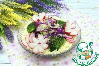 Рецепт: Весенний салат с кускусом