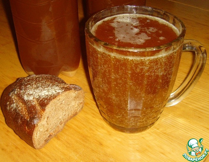 Квас домашний рецепт из хлеба и изюма