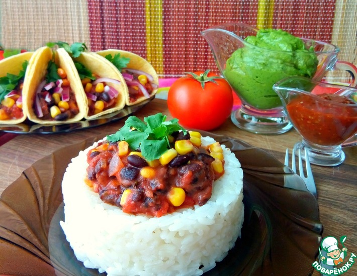 Рецепт: Фасоль по-мексикански Челита
