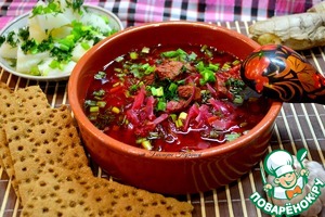 Борщ с фасолью — 8 очень вкусных и бесподобных рецептов
