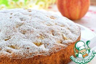 Рецепт: Необыкновенный яблочный пирог