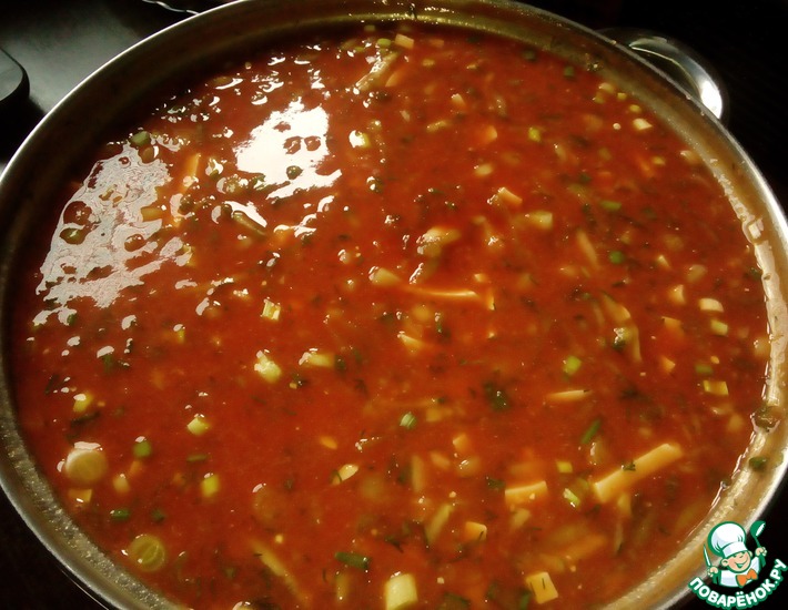Рецепт: Холодный суп Мурцовка