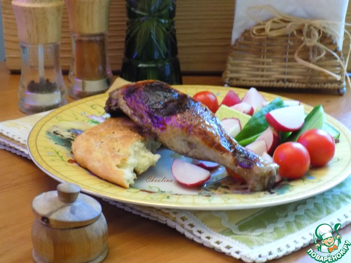 Курица-гриль дома – кулинарный рецепт