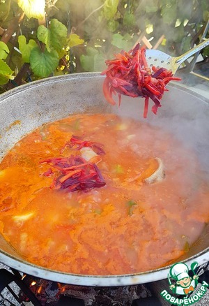 Борщ в бородинском хлебе: пошаговый рецепт приготовления необычного борща в буханке хлеба