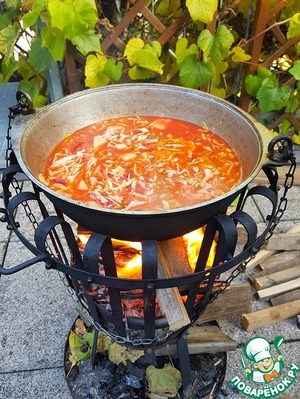 Борщ в бородинском хлебе: пошаговый рецепт приготовления необычного борща в буханке хлеба