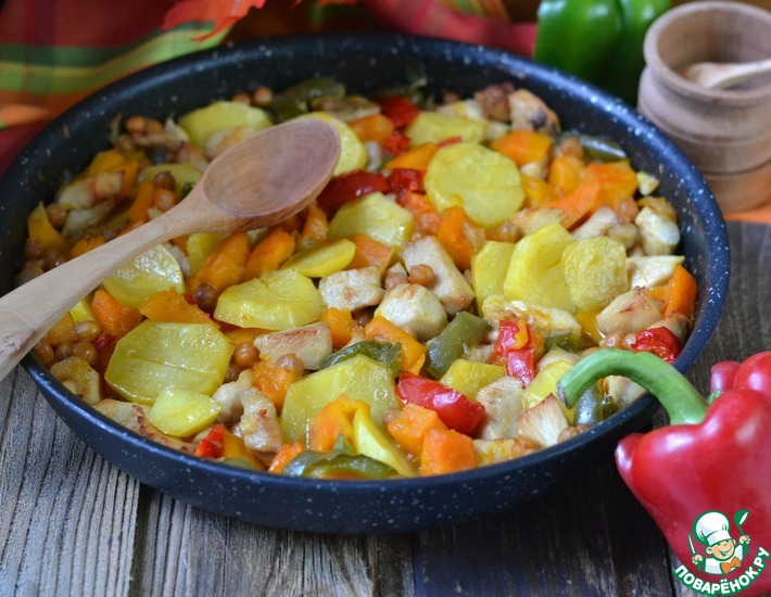 Рагу из овощей с курицей: вкусный и полезный рецепт