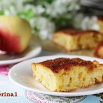 Яблочный пирог с коричной корочкой