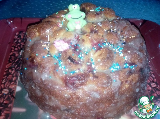 Пирог с замороженными ягодами от masha vet