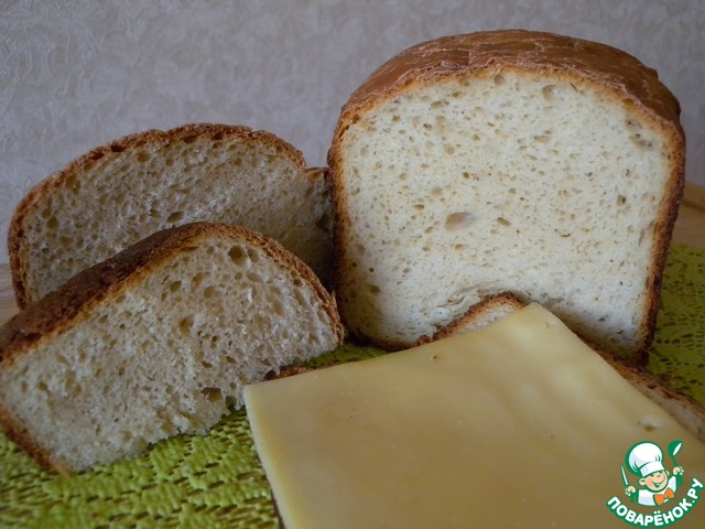 Белый хлеб "Нежный" – кулинарный рецепт