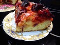 Сливовый пирог с карамелью