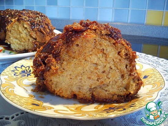 Кекс с дыней и нектаром агавы