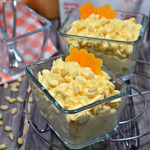 Десерт творожный с тыквой