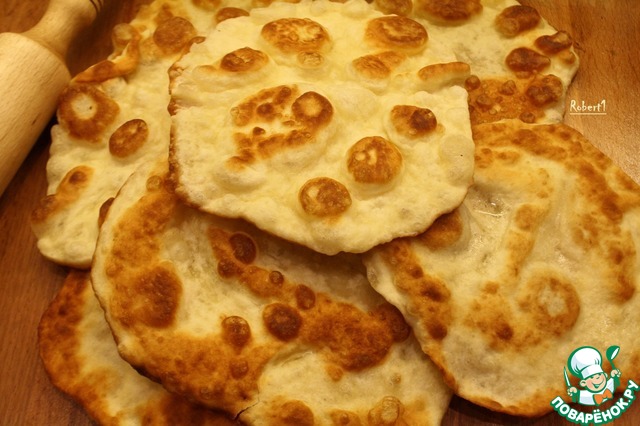 лепешки на йогурте