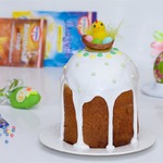 Нежный кулич на сливках и желтках