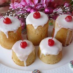 Мини куличи на Пасху Ромовые бабы