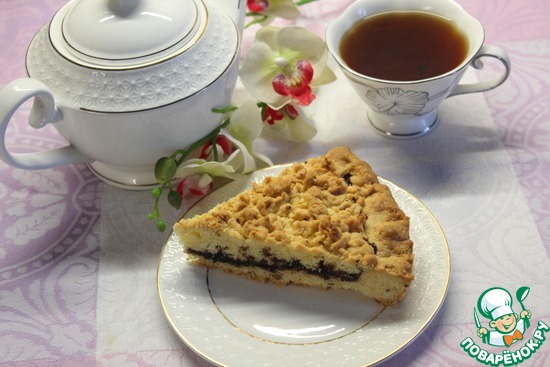 Сладкий тертый пирог по рецепту Дома Готовим https://www.povarenok.ru/recipes/show/151293/