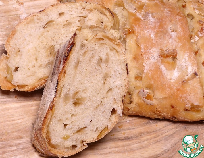 Рецепт: Луковый хлеб