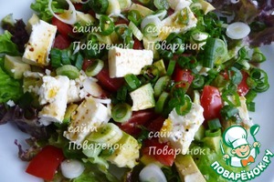 Салат с авокадо, помидорами и фетой - пошаговый рецепт с фото на Повар.ру
