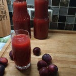 Сок сливовый с мякотью