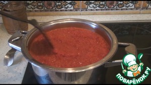 Паста из болгарского перца: замечательный соус из сладкого перца на зиму - На Кухне