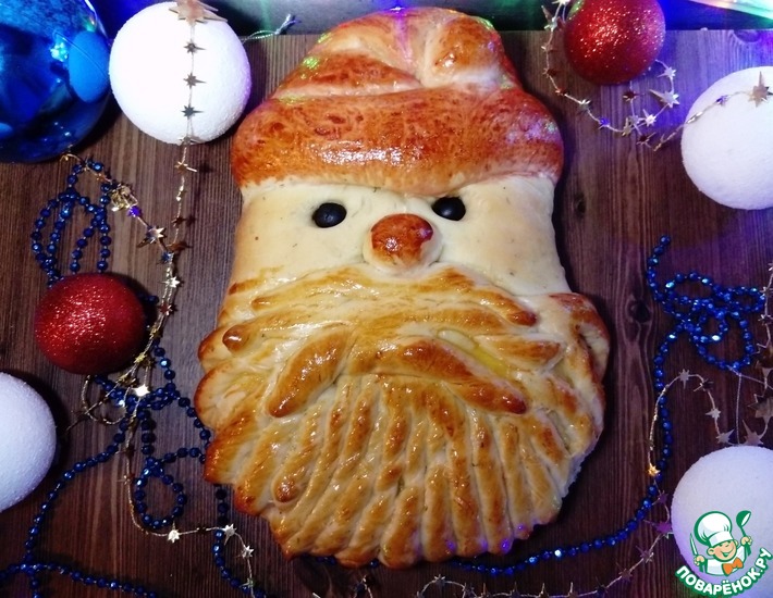 Рецепт: Пряный хлеб Новогодний