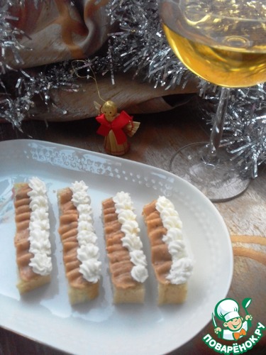 То же лососевое масло, вариант подачи