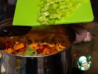 Суп минестроне с тыквой и курицей ингредиенты