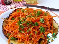 Закуска из баклажанов с морковью ингредиенты