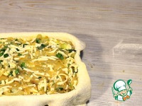 Луковый пирог с плавленым сыром ингредиенты