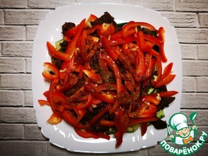 Салат «Азия» с говядиной — рецепт с фото пошагово